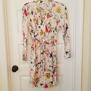 Old Navy White Floral Maternity Dress